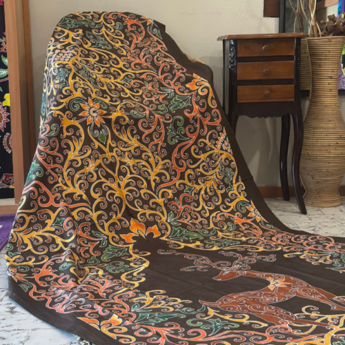 Kain Batik Tulis Motif Beauty of PPU (Rusa-Portrait)