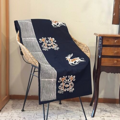 Batik Cap Motif Rusa Enggang Lurik