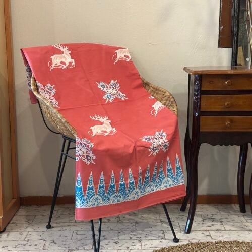 Batik Cap Motif Rusa Ampiek Pucuk Rebung