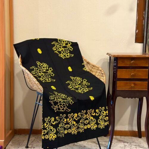 Batik Cap Motif Puspa Enggang Nusantara