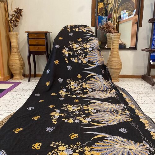 Kain Batik Tulis Motif Kuau Raja Landscape