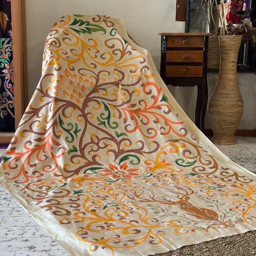 Kain Batik Tulis Motif Rusa Puspa Rimba