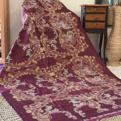 Kain Batik Tulis Motif Kuau Raja Landscape