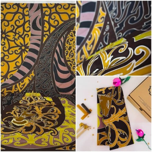 Kain Batik Tulis Motif Rusa Tribal