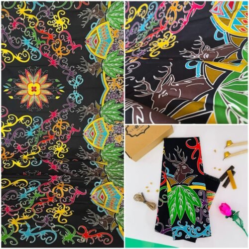 Kain Batik Tulis Motif Rusa Berjubah Ampiek