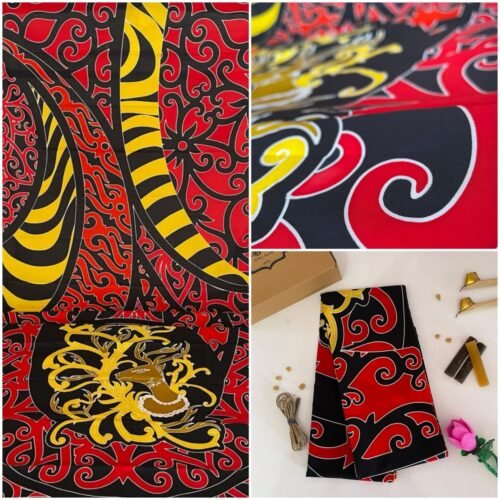 Kain Batik Tulis Motif Rusa Tribal