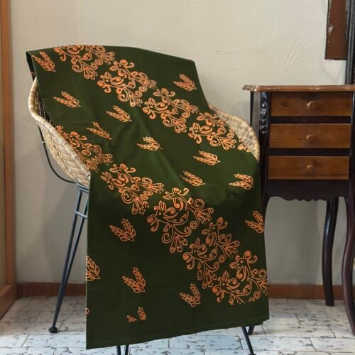 Kain Batik Cap Motif Enggang Padi