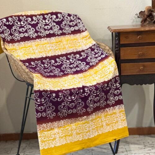 Batik Cap Motif Enggang Ulir Horiz