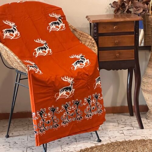 Batik Cap Motif Enggang Rusa