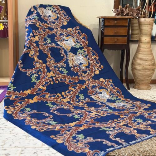 Kain Batik Tulis Motif Kuau Raja Landscape