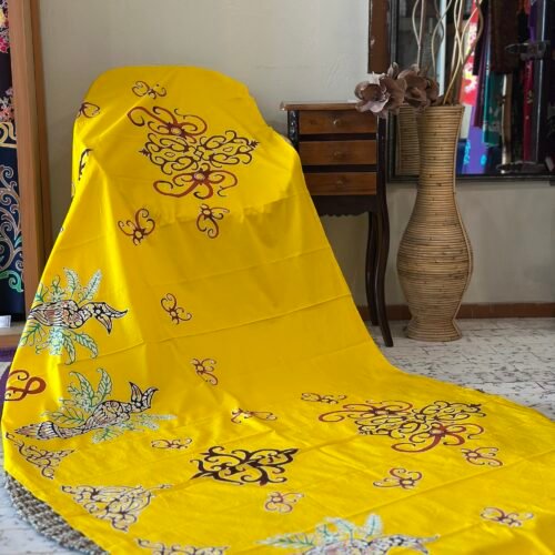 Kain Batik Tulis Motif Enggang Borneo V1