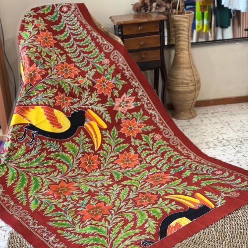 Kain Batik Tulis Motif Rupa Ruwi Enggang