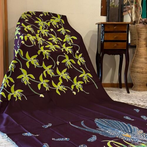 Kain Batik Tulis Motif Kuau Raja