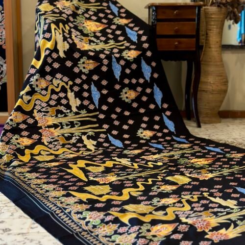 Kain Batik Tulis Motif Benuo Rekan Tatau (The Legacy of Puteri Botung)