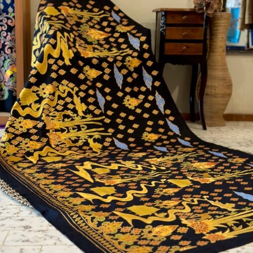 Kain Batik Tulis Motif Benuo Rekan Tatau (The Legacy of Puteri Botung)